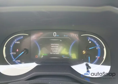 2023 Toyota Rav4 Hybrid Xle Premium z USA, uszkodzony, nr VIN 4T3B6RFV9PU124983